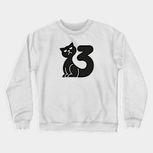 Cat Crewneck Sweatshirt